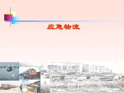 应急物流(有案例)