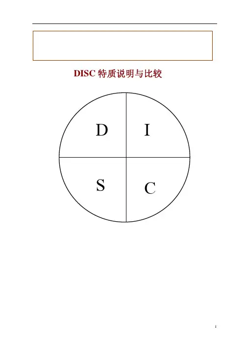 DISC沟通及管理技巧