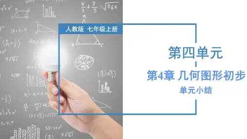 人教版七年级数学上册同步备课《第四章》 几何图形初步(复习课件)