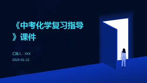 《中考化学复习指导》课件
