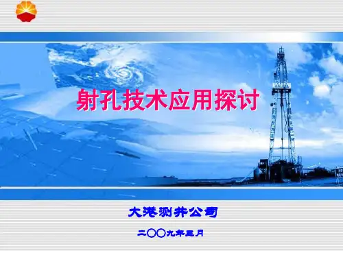 射孔应用技术探讨