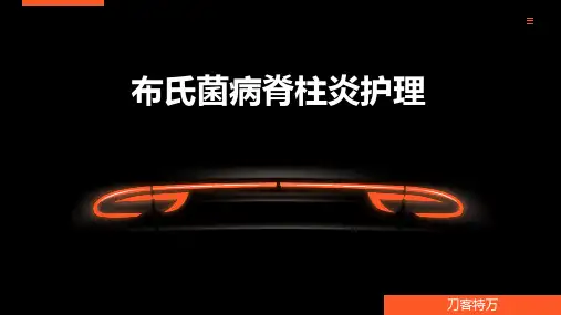 布氏菌病脊柱炎护理
