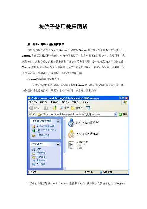 灰鸽子的使用教程有图解