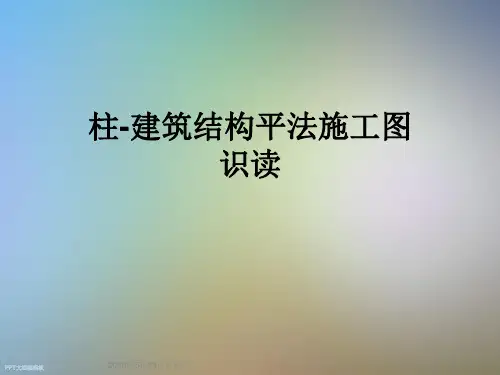 柱-建筑结构平法施工图识读