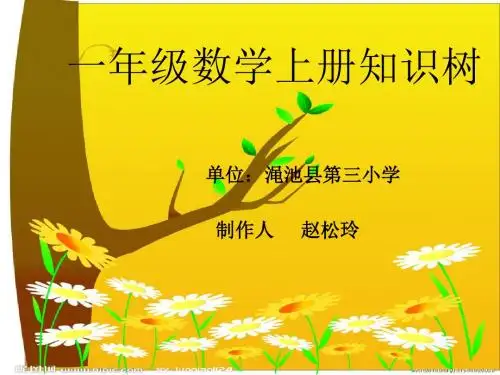 一年级数学知识树3