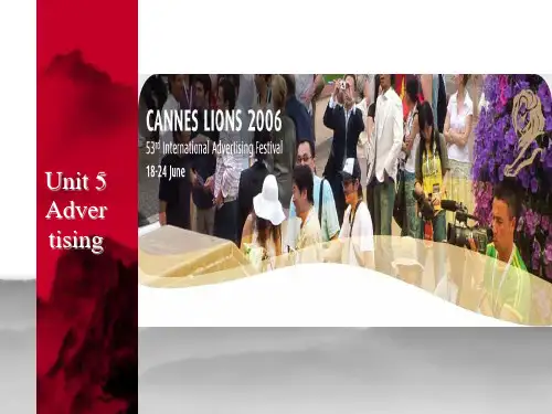 Unit 5 Advertising