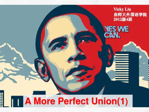 Lesson 9 A More Perfect Union  ppt课件