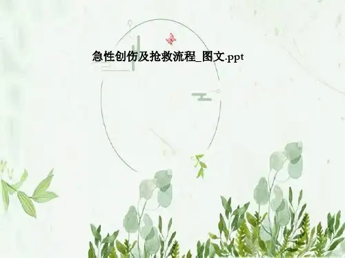 急性创伤及抢救流程_图文