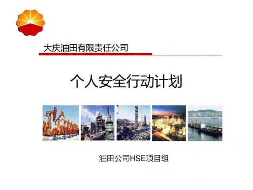 01个人安全行动计划-PPT课件