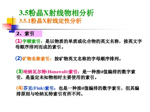 现代材料测试技术测试方法1