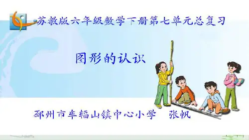 六年级下册数学课件平面图形的认识(1)苏教版PPT课件