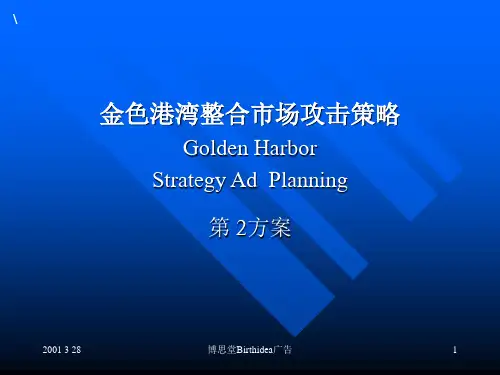 金色港湾整合市场攻击策略ppt