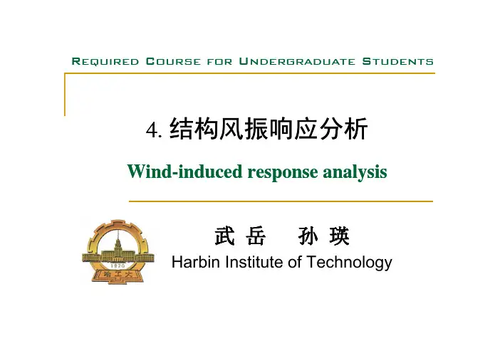 结构风振响应分析