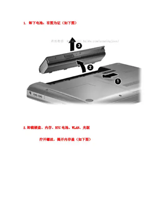 惠普HP_CQ32_拆机_图文教程