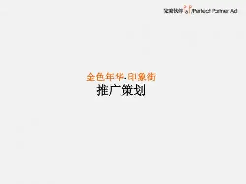 金色年华·印象街推广策划 48P