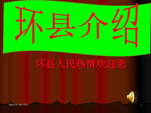 环县简介