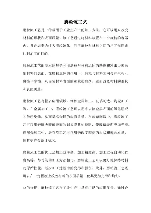 磨粒流工艺