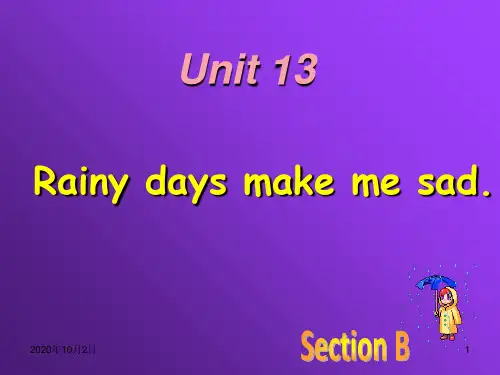 九年级英语unit13 Section BPPT课件