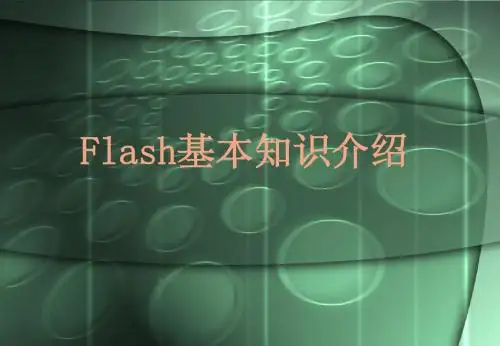 flash基本知识介绍