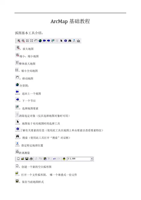 ArcMap基础经典教程