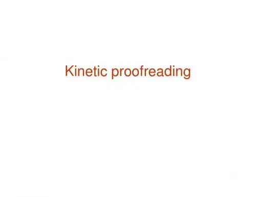 kinetic-proofreading