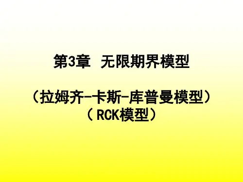 3 最优增长理论