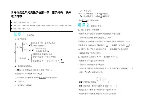 高考化学讲义原子结构 核外电子排布(含解析)