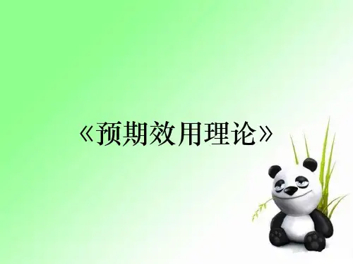 《预期效用理论》