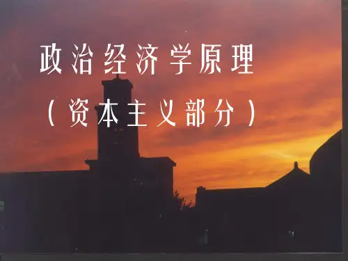 第三节  价值规律政治经济学(南开大学张俊山)PPT课件
