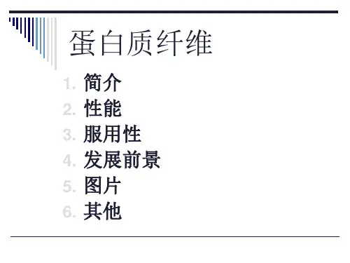 蛋白质纤维