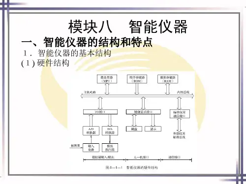 电子课件-《电子测量与仪器(第五版)》-A05-3106 模块八 智能仪器