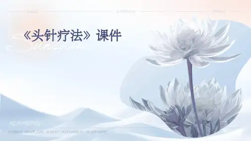 《头针疗法》课件