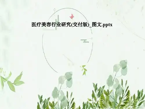 医疗美容行业研究(交付版)_图文