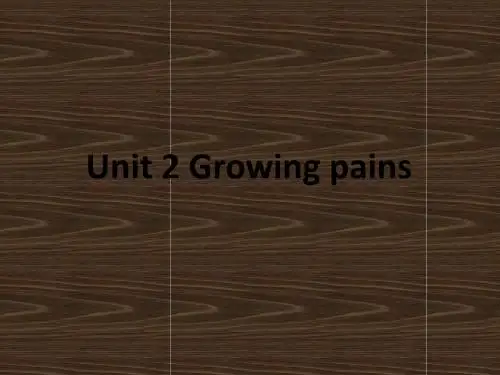 英语Unit2Growingpains-task2课件(牛津译林版必修1)