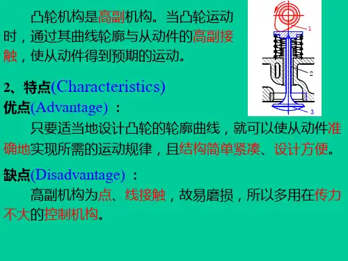 机械设计基础第3章凸轮机构