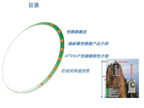 施耐德变频器教学课件PPT