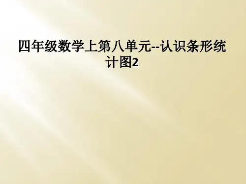 四年级数学上第八单元--认识条形统计图2