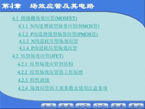 第4章 场效应管及其电路