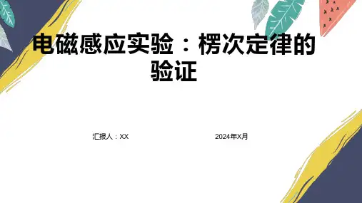 电磁感应实验：楞次定律的验证