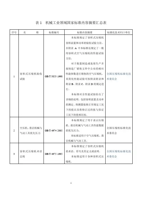(技术规范标准)标准和技术文件有效版本清单