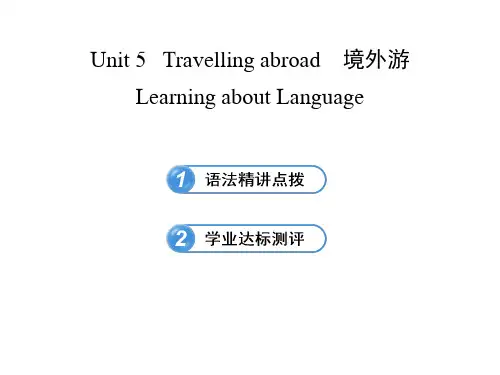 高中英语课件 选修七：Unit 5 Learning about Language