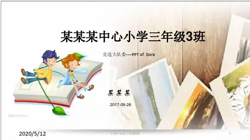 竞选大队委模板PPT