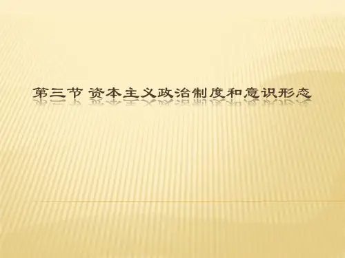 资本主义政治制度