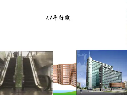 浙教版七年级数学下册第一章《平行线》课课件