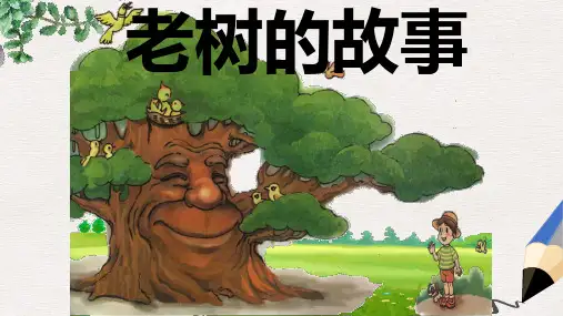 北师大版小学一年级语文下册_老树的故事PPT[1]精品ppt课件