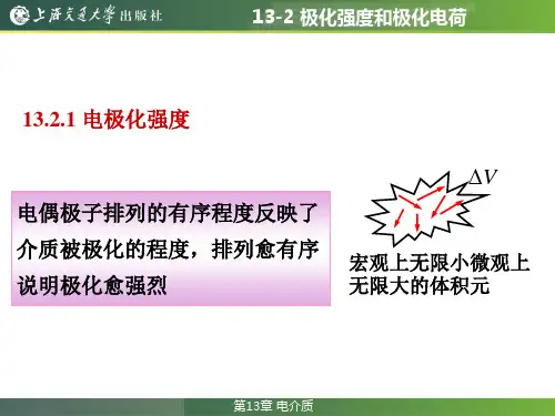 13-2 极化强度和极化电荷