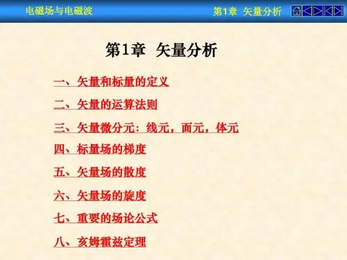第矢量分析