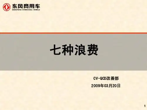 7种浪费的简要介绍