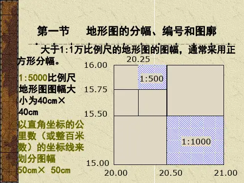 大比例尺地形图的测绘