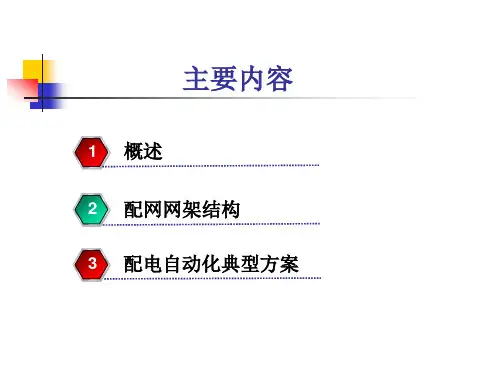 配电网典型方案介绍